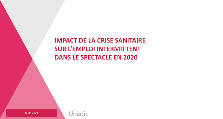 etude unedic impact crise intermittents