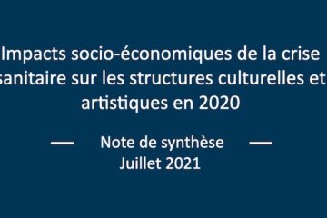 Enquete Flash 2 Impacts socio economiques de la crise sanitaire sur les structures culturelles et artistiques en 2020