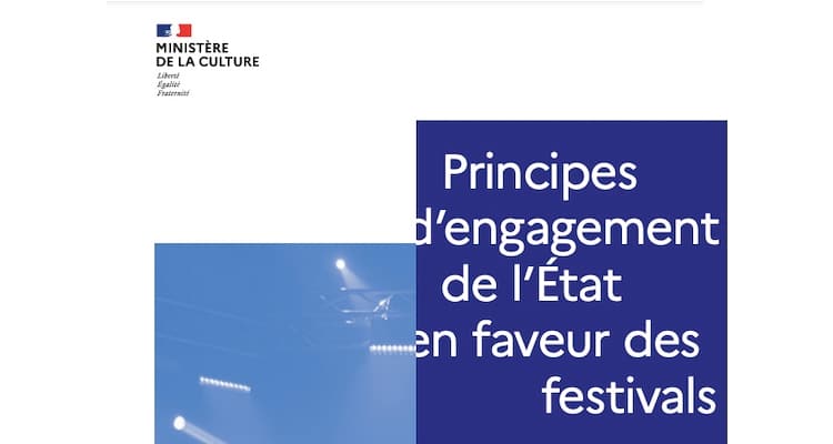 Principes d engagement de lEtat en faveur des festivals