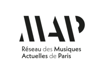 Map Reseau musiques actuelles Paris
