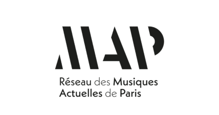 Map Reseau musiques actuelles Paris