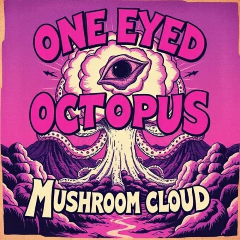 One Eyed Octopus Mushroom Cloud